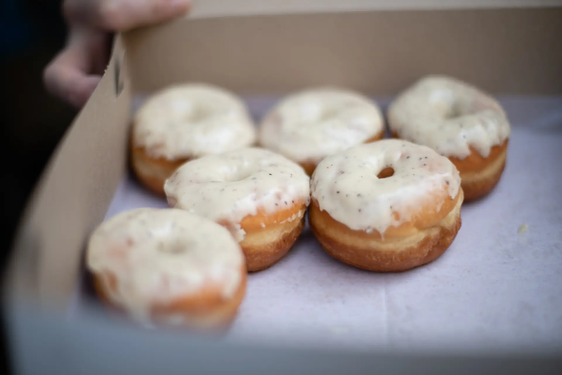 a box of donuts