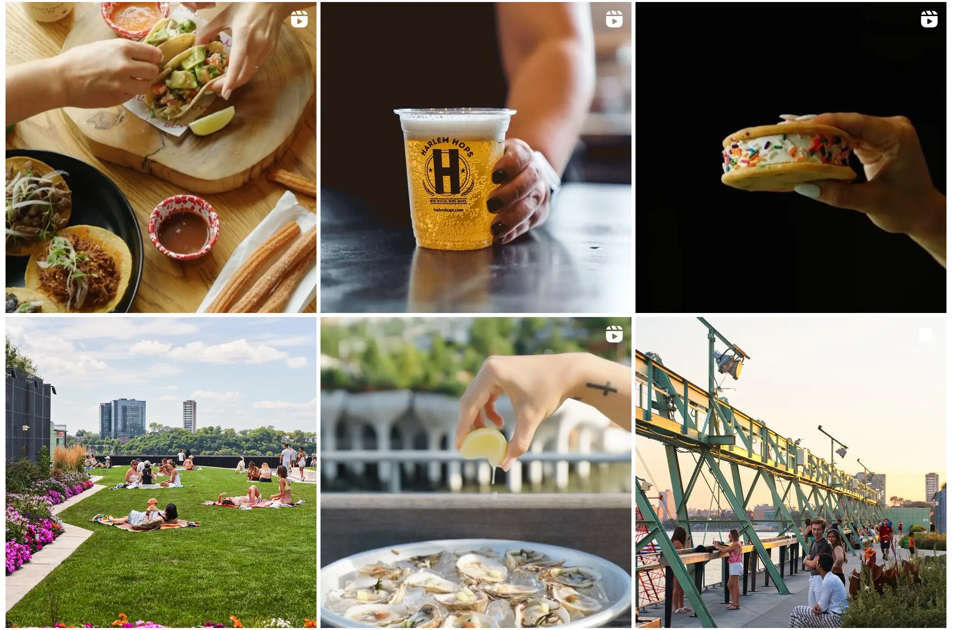 Exploring James Beard Curated Culinary Diversity at Pier 57's Market 57 | Like A Local Tours a bunch of different types of food