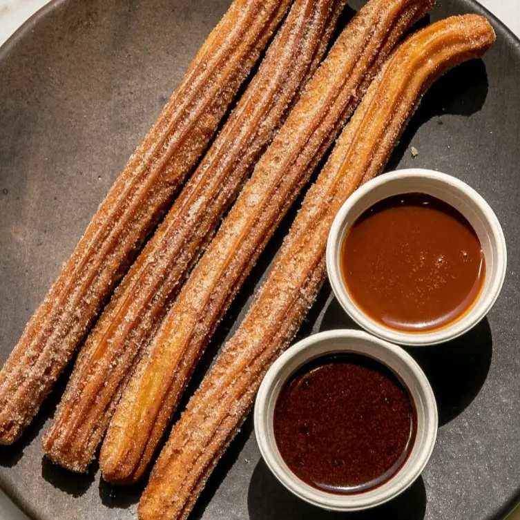 a plate of hot dogs and a cup of coffee