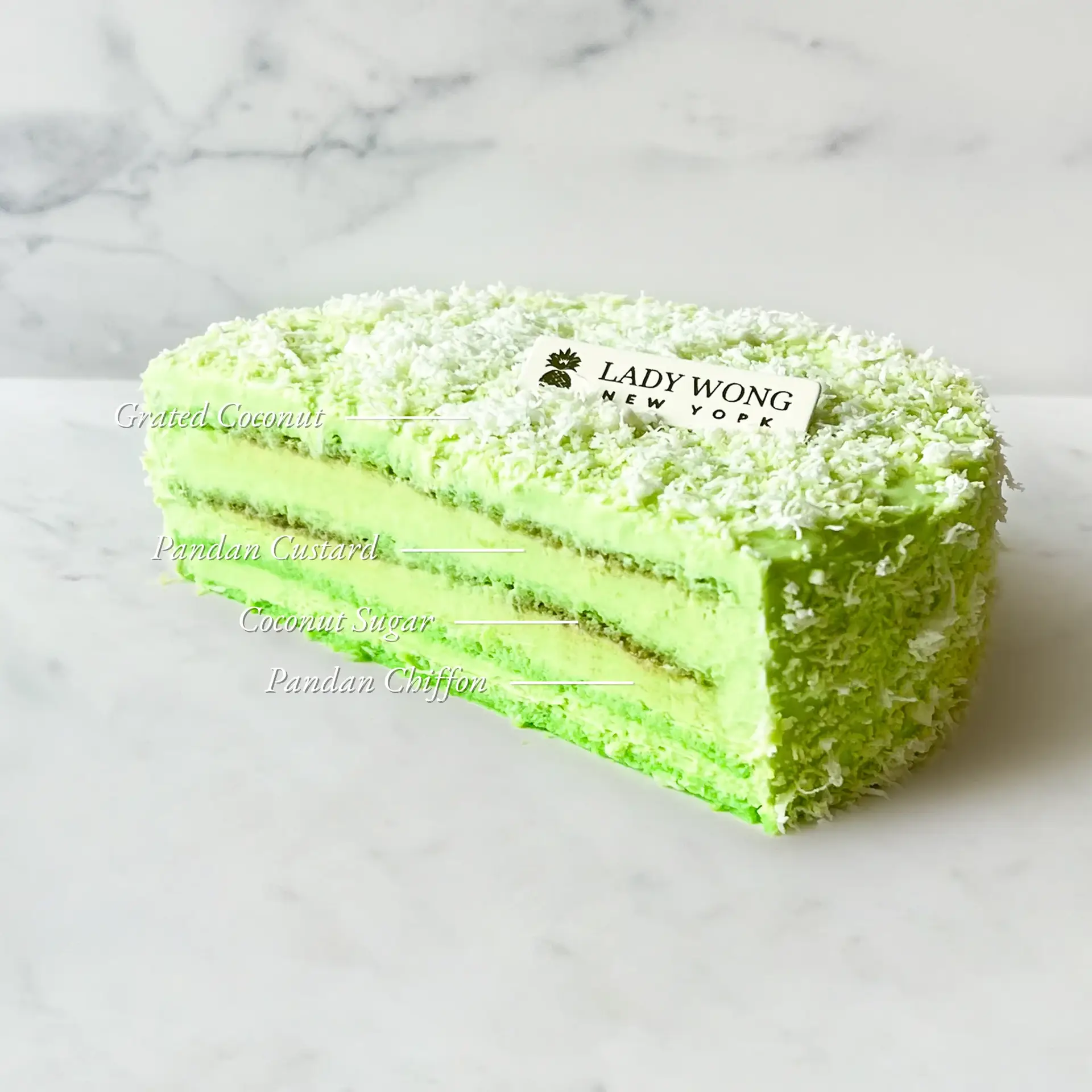 a piece of cake sitting on top of a car