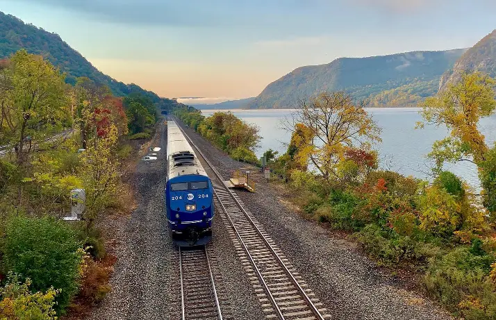 Metro North Train in New York