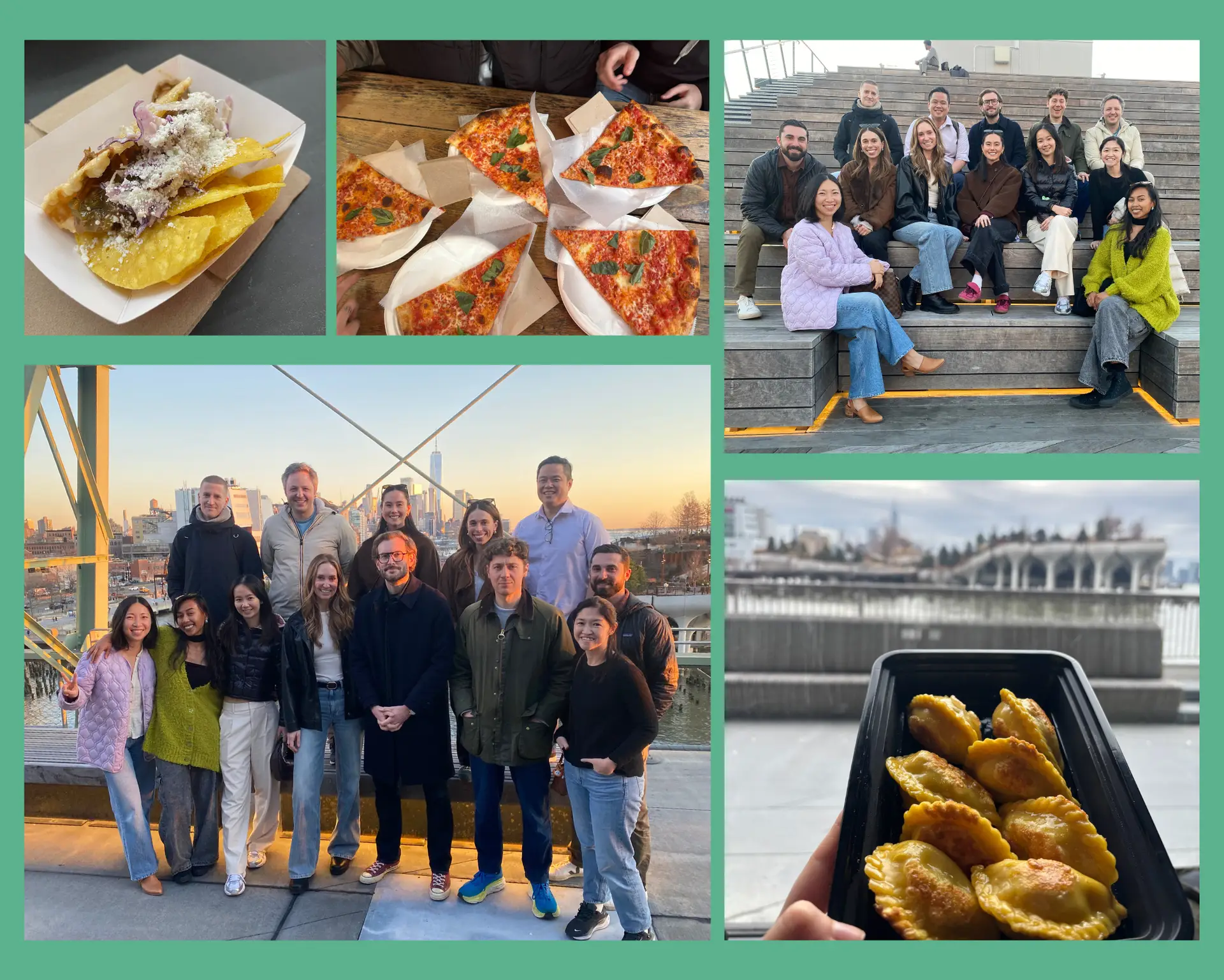 Corporate Outing Collage