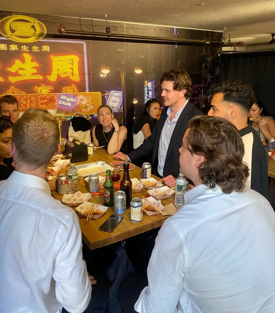 Corporate dinner in Nolita