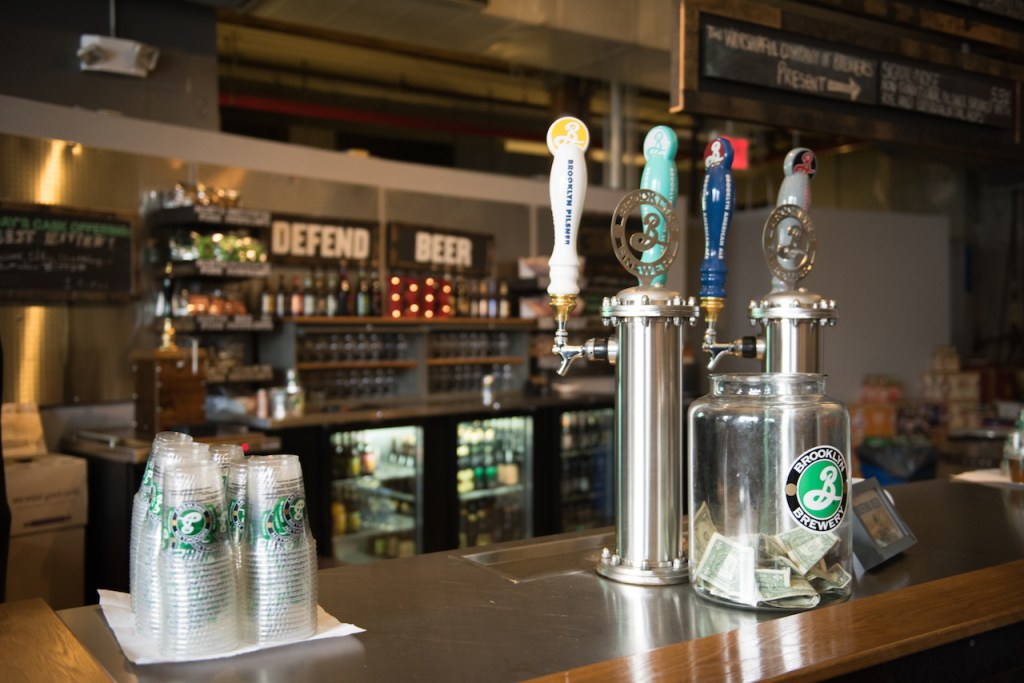 a bottle on the counter